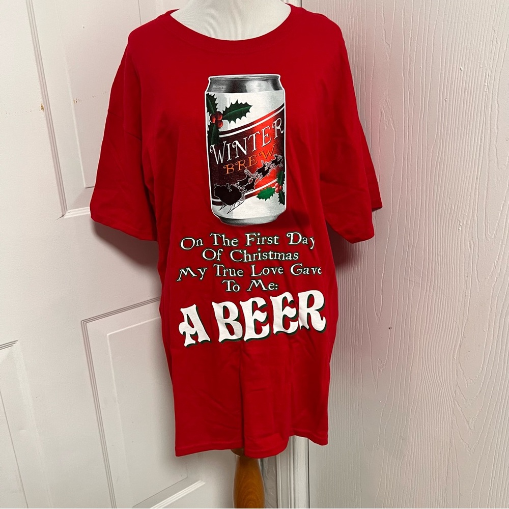 Ugly Christmas Tee Winter Brew A5